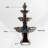 58.3" 3-Tier Electric Outdoor Freestanding Water Fountain - Classic Leaf Design, Large Bird Bath with Pump - Ideal for Yard, Lawn and Garden Décor-1176241976