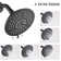 Single Handle Tub Spout And 5-Functions Shower Head Set (Valve Included)