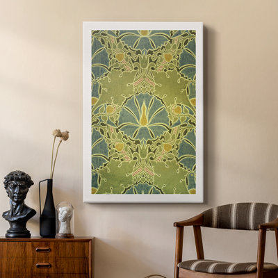 Vintage Abstract Print XXVII -Custom Wrapped Gallery Cavas