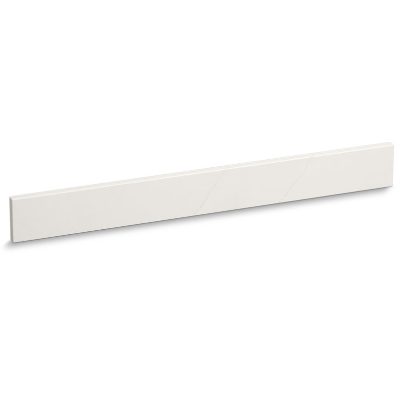 Quartz Back Splash For 36" Vanity, Calacatta