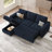 Shavera Velvet Modular Sectional L-Shaped Sleeper Sofa Bed With Storage Ottoman For Living Room Apartment-842494195