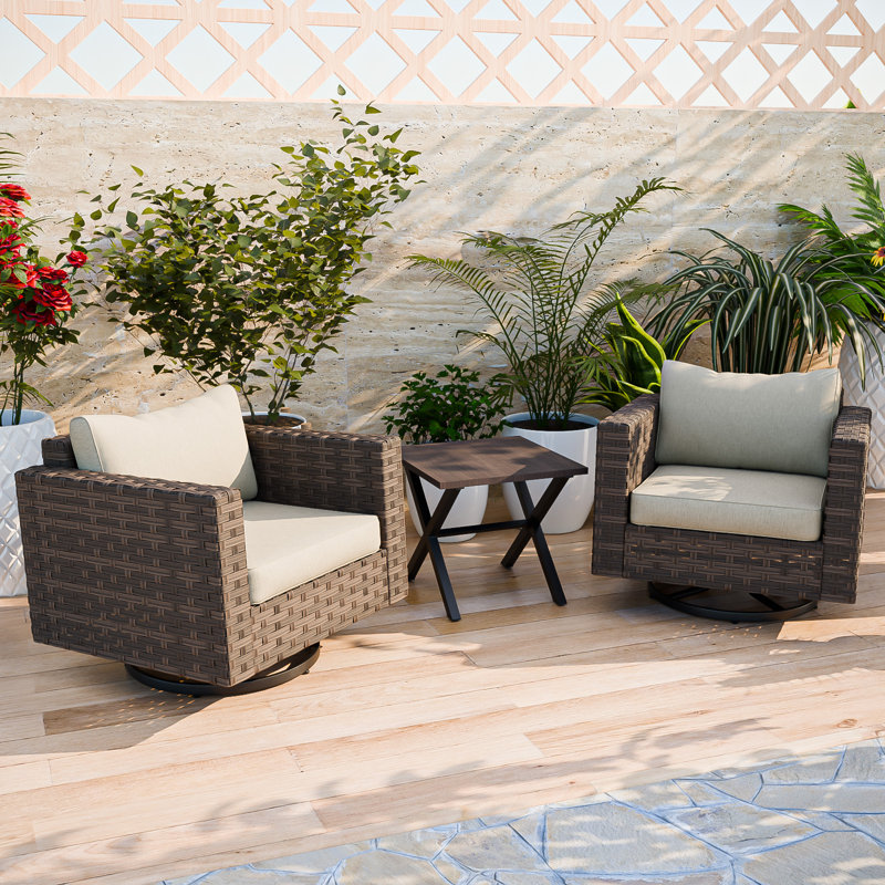 Ensemble de meubles de patio 3 pièces