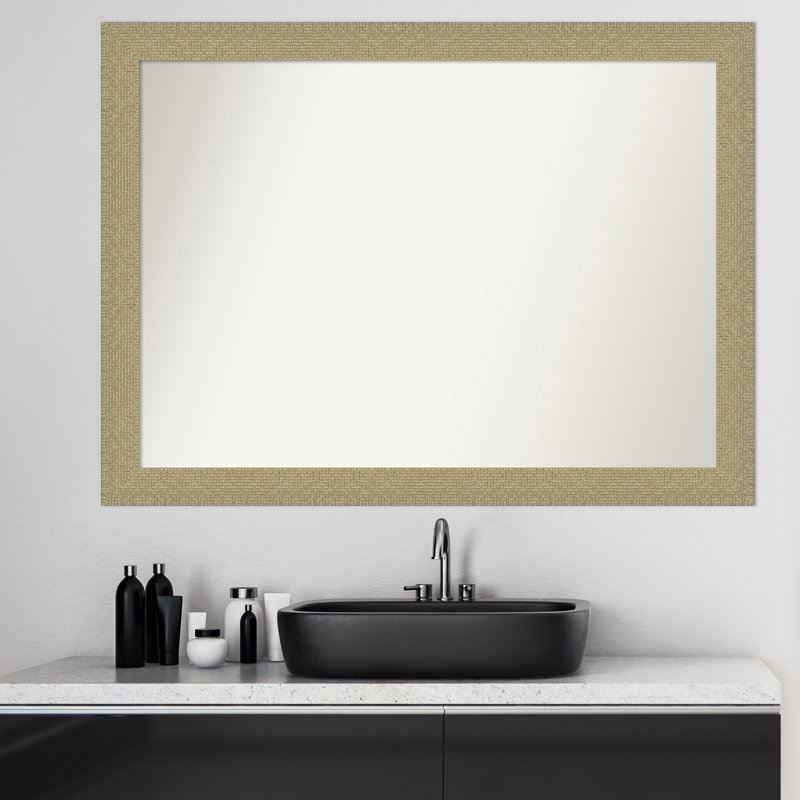 Flat Mirror, 31.25 " H x 42.25 " W