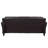 Stanton 78.7" Faux Leather Curved Arm Tufted Sofa