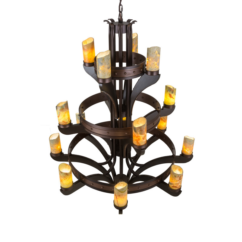 Castilla 16 - Light Dimmable Tiered Chandelier