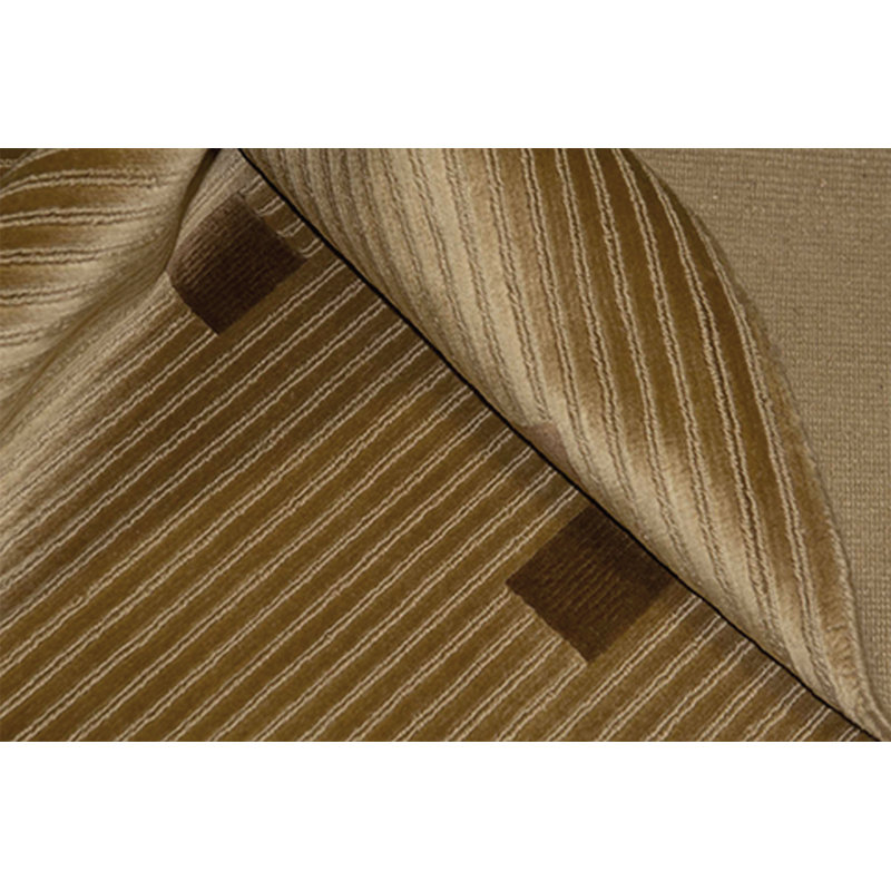 Tapis beige noué à la main de haute qualité