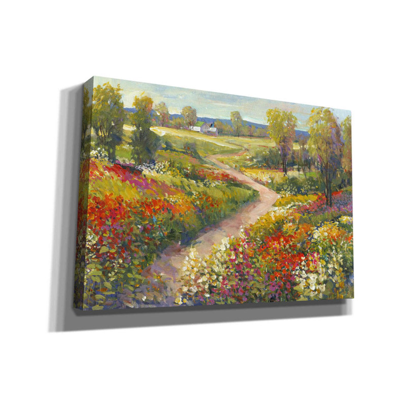 Morning Walk II " Morning Walk II " by Tim O'Toole Painting Print, 18" H x 26" W x 0.75" D