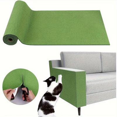2Pcs Pet Cat Climbing Mat Wall Stickers, Furniture Protector L:39.37" X W:15.75"(Set Of 2)