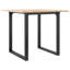 Solid Wood Top Dining Table-838541120
