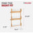 Rev-A-Shelf Kitchen Cabinet Door Mounted 3-Shelf Storage Spice Rack-17039984