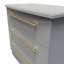 Fully Assembled Addasyn 3 Drawer 76.5Cm W Chest of Drawers-67380301
