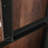 Library Hutch With Adjustable Shelf, Brown Finish
