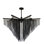Large Leather Fringe Chandelier