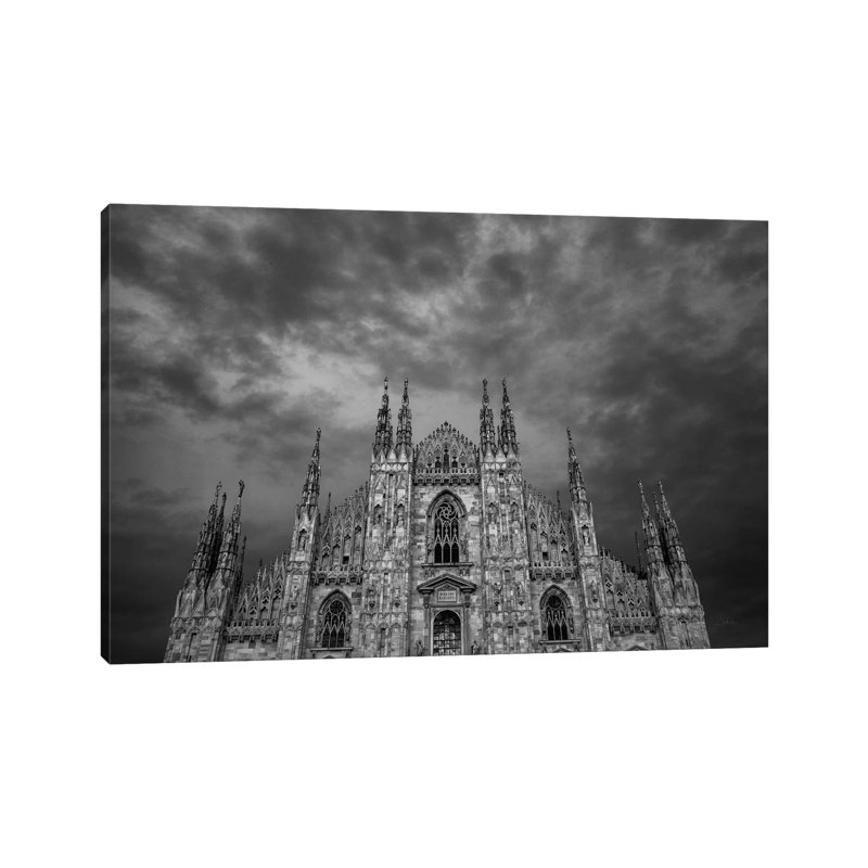 Duomo Di Milano by Aledanda - Wrapped Canvas Print, 20.32 cm H x 30.48 cm W