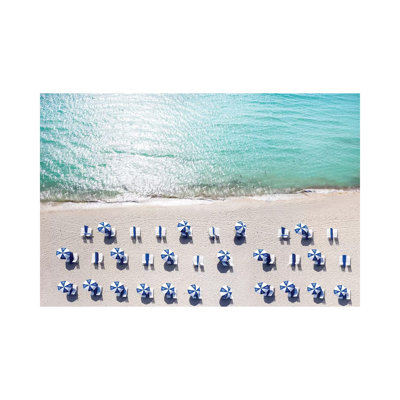 " Aerial South Beach I " Print