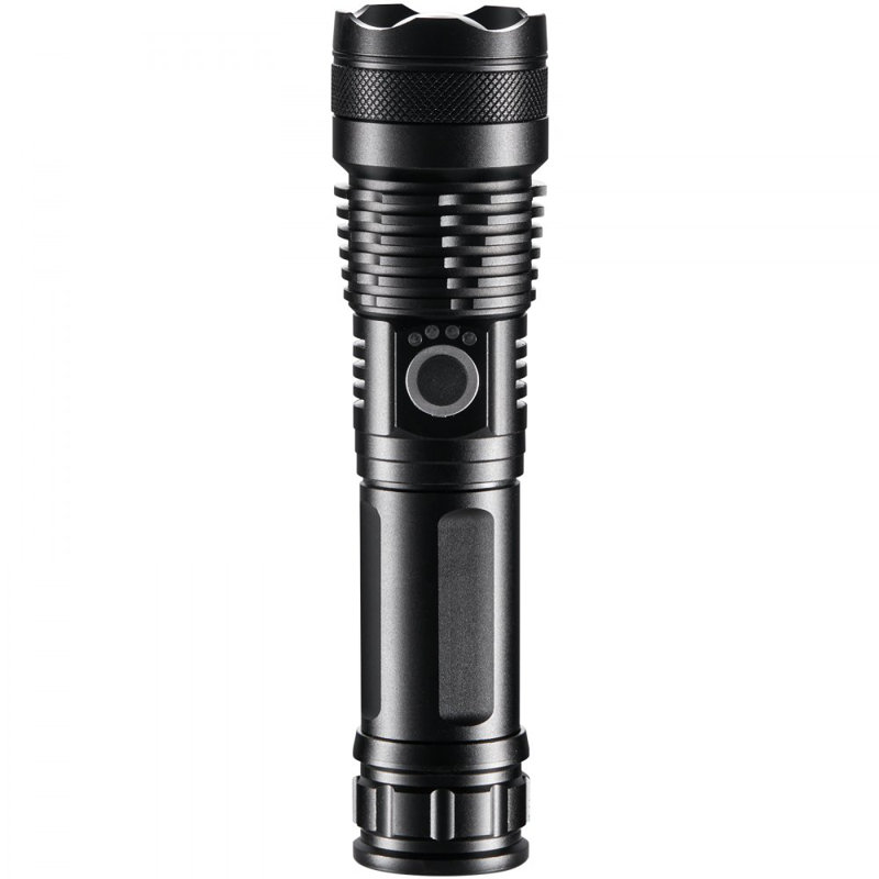 Lampe de poche haute de 10 000 lumens, 5 modes d'éclairage rechargeables