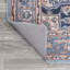 Tapis bleu / beige Huddleston-741043079