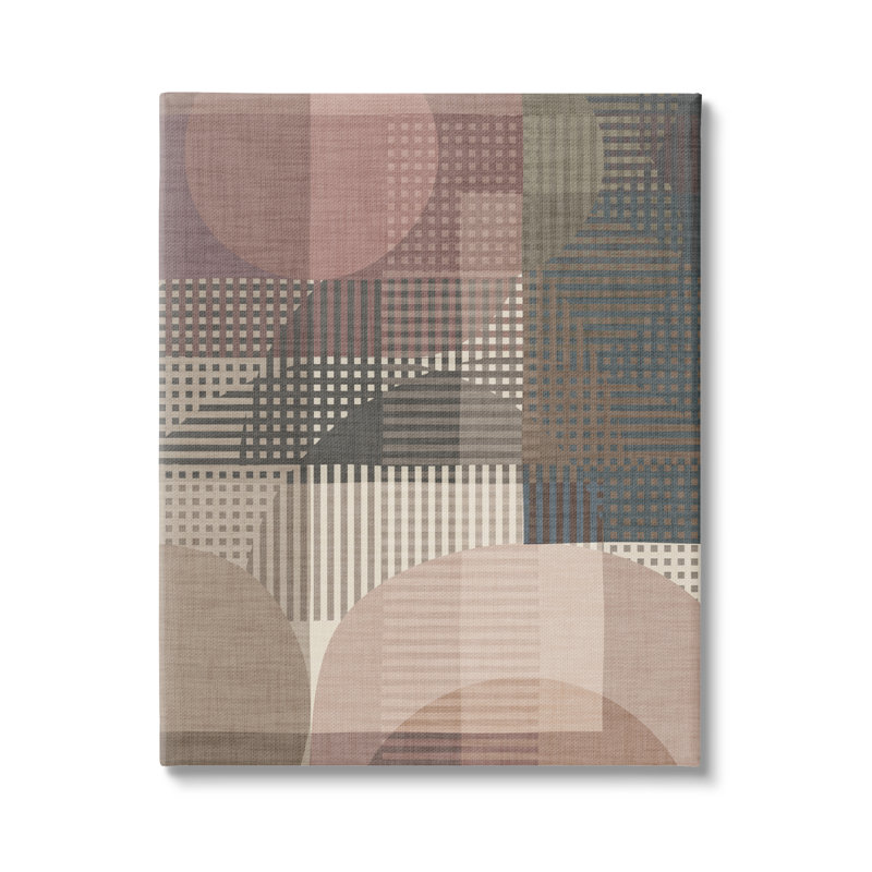«Rustic Earthy Abstraction» par Victoria Barnes, reproduction sur toile tendue, H 40 po x l 30 po x P 1,5 po