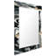 Cosgrove Modern Beveled Wall Mirror on Tempered Glass-1266364369