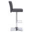 Alex Swivel Upholstered Adjustable Height Counter Stool with Metal Frame-69955465
