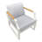 Gisan Outdoor Lounge Chair with Ottoman-1651881957