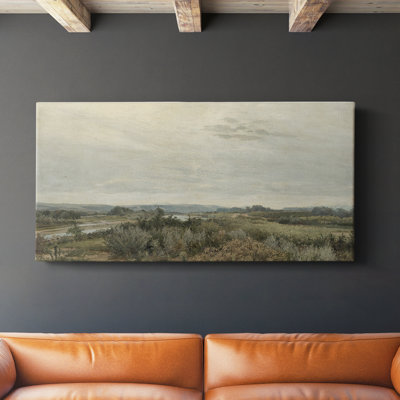 Série paysage - DCXV - Toile tendue avec châssis - Prêt à accrocher
