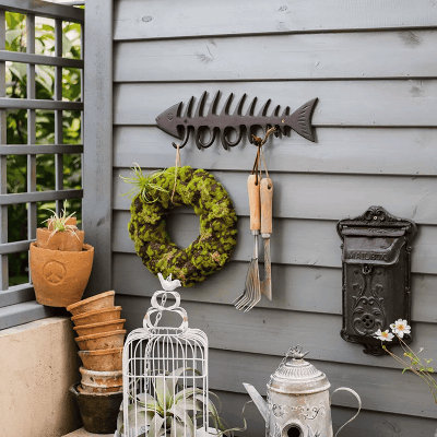 Cast Iron Fishbone Key & Tool Holder