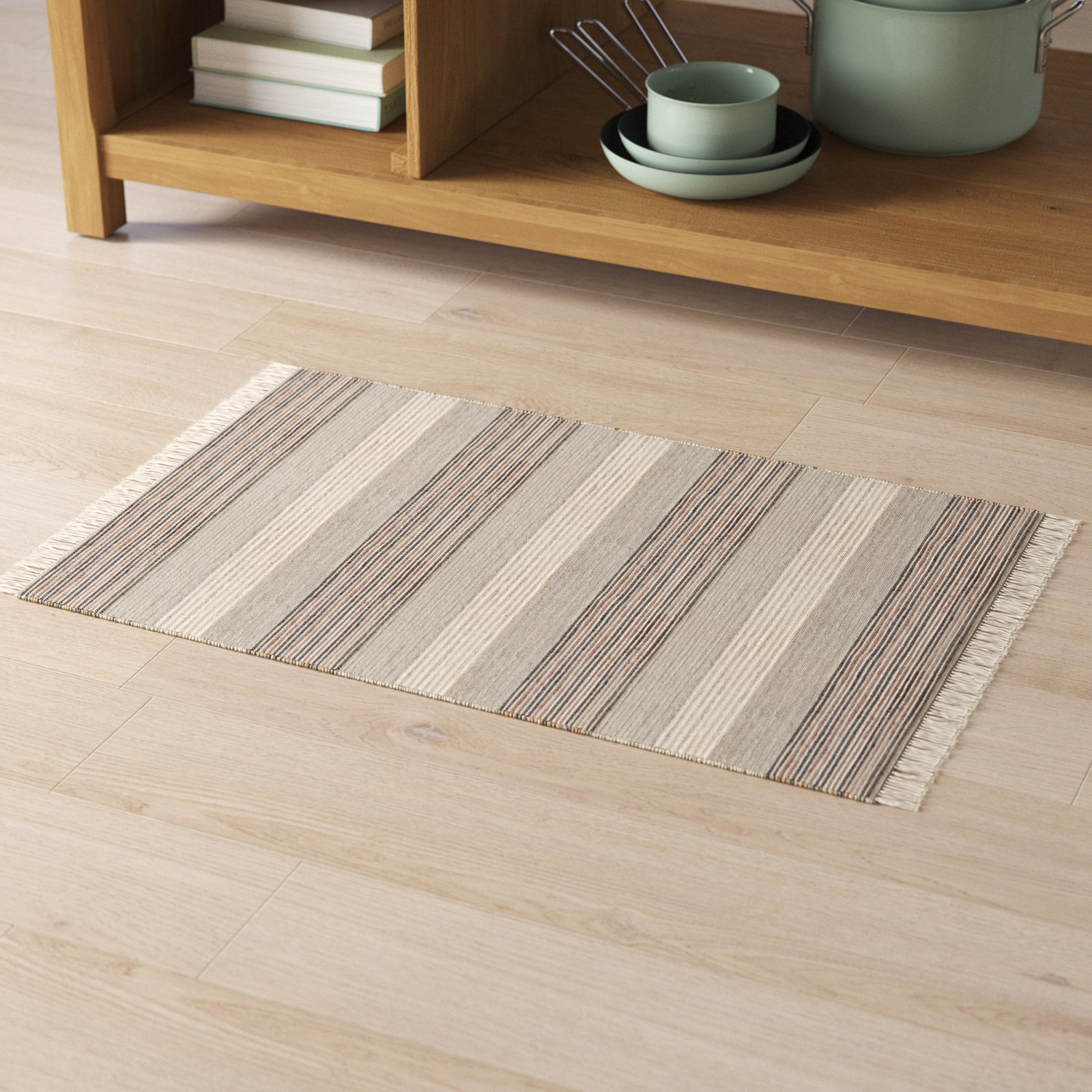 Haiya Handmade Rug, Rectangle 2' x 3'