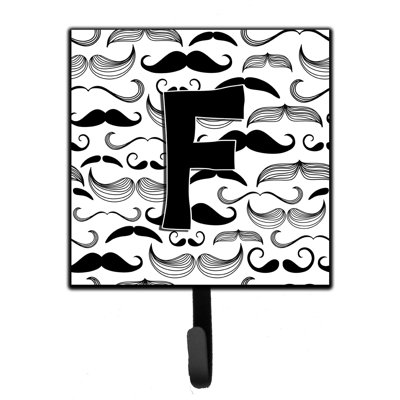 Porte-laisse moustache et crochet mural