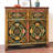 Rustic Wooden Painted Storage Special Cabinet With Unique Design