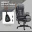 Fauteuil de massage vibrant 6 points avec chaleur lombaire