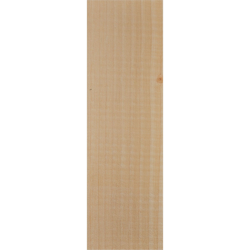 Queue de chevron lisse Carmel, Douglas, 12" H x 24" W x 3.5" D