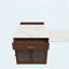 Îlot de cuisine de 80 pouces avec table de salle à manger, comptoir en grain de marbre avec prise de courant, chariot de rangement mobile avec armoire et 2 tiroirs, table de préparation de cuisine à finition noyer