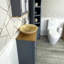Marshburn 485mm Single Bathroom Vanity with Vessel Stone Basin-756778248-727586071
