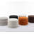 Round Upholstered Velvet Ottoman