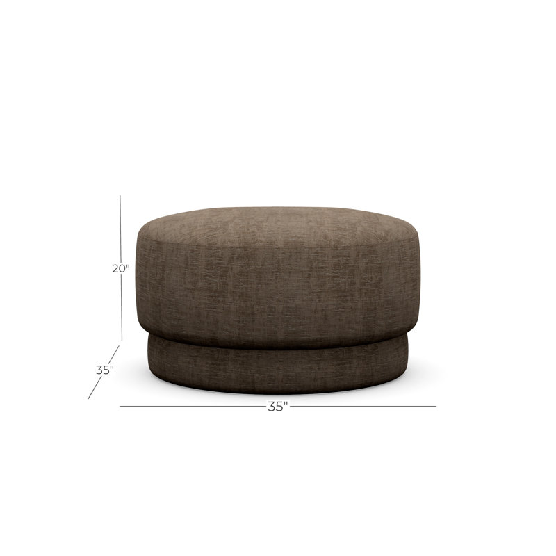 Cremini Medium Ottoman, Churchill 351911