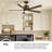 Hinkley Vail LED Ceiling Fan-108493500-108493495