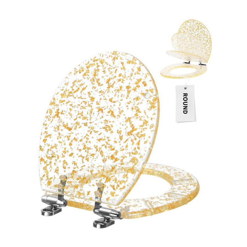 Resin Toilet Seat Soft Close Quick Release