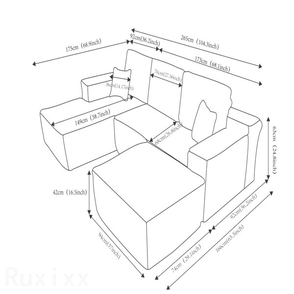 Dimensions du produit