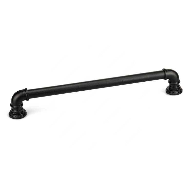 Inspiration Eclectic Forged Iron 15 1/8" Center to Center Bar Pull