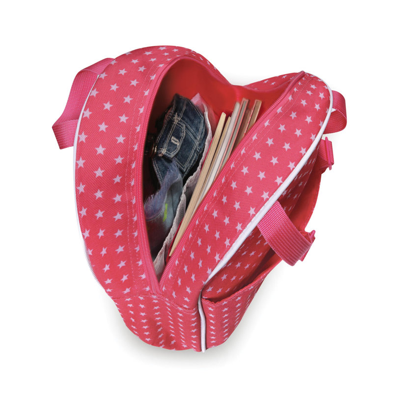 Star Pattern Doll Travel Backpack