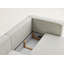 Four-Seater Corner Sofa With Bed Function-433141998-433142012