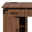 Table d'écriture, prises de courant, tiroirs multiples et armoire de rangement Vintage Farmhouse-130183494