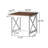 Table d'appoint d'extérieur Table de patio Table de bout d'extérieur Petite table d'extérieur