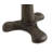 Seaton Swivel Adjustable Height Counter Stool with Metal Frame