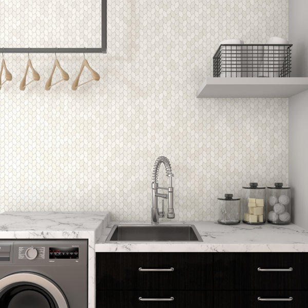 12" x 11" Natural Stone Mosaic Tile