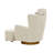 Sudbury Upholstered Swivel Armchair with Ottoman-614380612