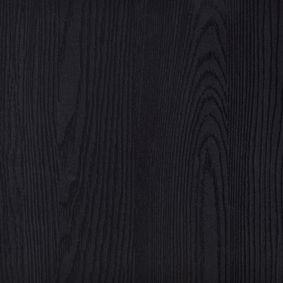 Black Rectangular Engineered Laminate Coffee Table