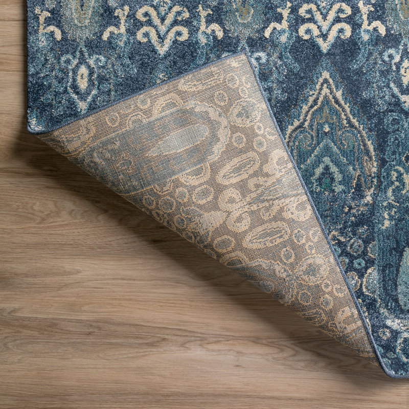 Ikat Indoor Rug, Rectangle 9'6" x 13'2"