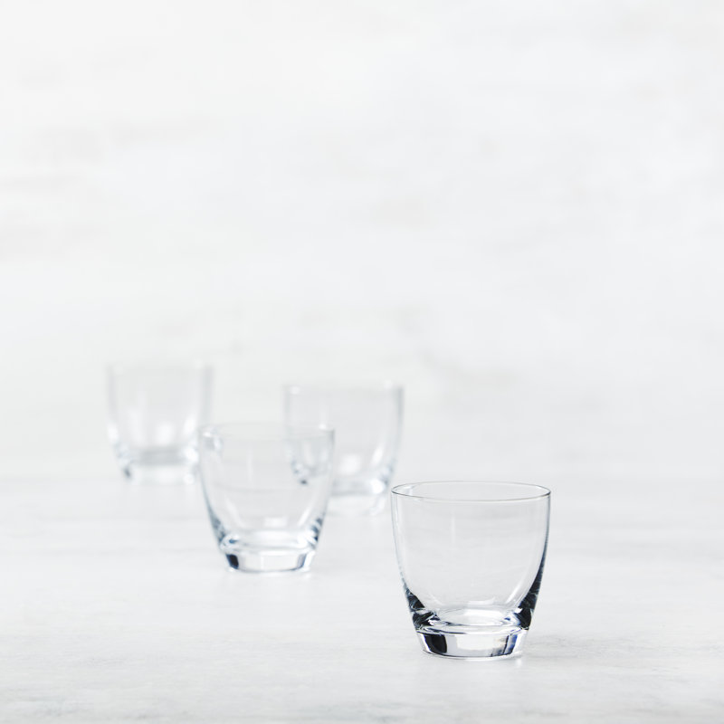 Schott Zwiesel Era Crystal Glass, 12 Oz. Double Old Fashioned (Set of 4), Clear